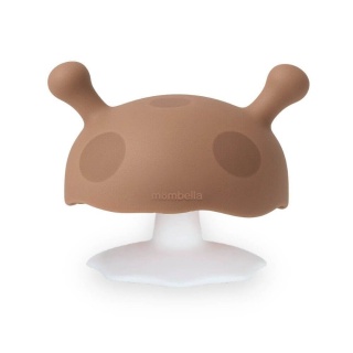 Brązowy gryzak grzybek Mombella Mushroom Mocha Loca
