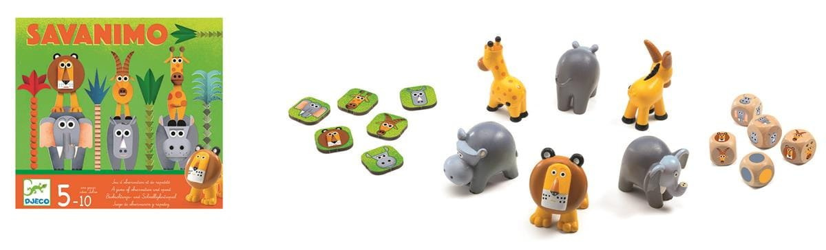 DJECO Gra edukacjna -Savanimo DJECO Gra edukacjna -Savanimo