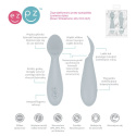 EZPZ Silikonowa łyżeczka Tiny Spoon 2 szt. pastelowa szarość EZPZ Silikonowa łyżeczka Tiny Spoon 2 szt. pastelowa szarość