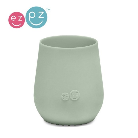 EZPZ Silikonowy kubeczek Tiny Cup pastelowa zieleń 60 ml