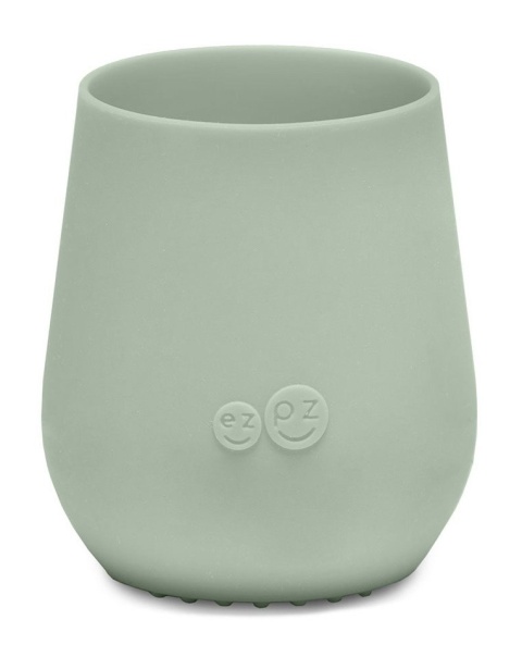 EZPZ Silikonowy kubeczek Tiny Cup pastelowa zieleń 60 ml
