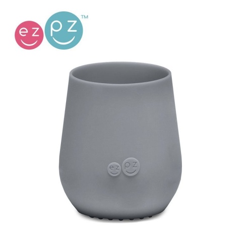 EZPZ Silikonowy kubeczek Tiny Cup szary 60 ml