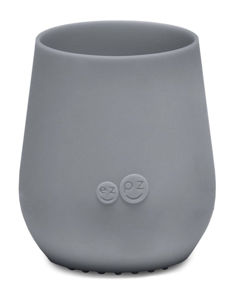 EZPZ Silikonowy kubeczek Tiny Cup szary 60 ml
