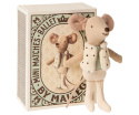 Maileg Myszka Tancerz - Dancer in matchbox, Little brother mouse Maileg Myszka Tancerz - Dancer in matchbox, Little brother mouse