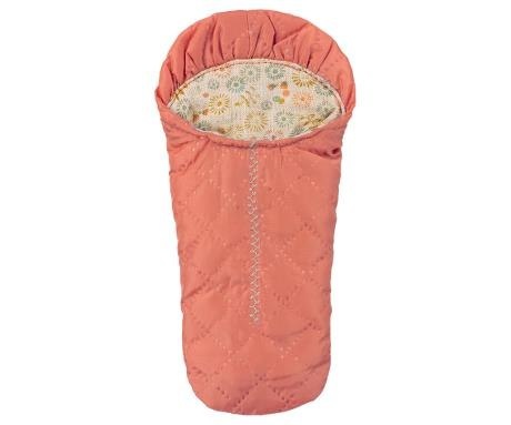 Maileg Śpiworek - Sleeping bag, small mouse - peach