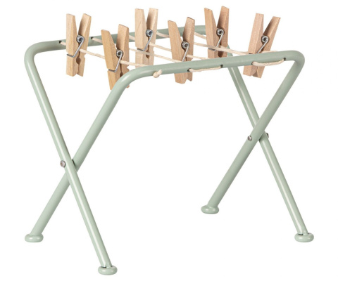 Maileg Suszarka na pranie - Drying rack with pegs