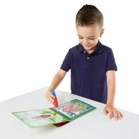 Kolorowanka wodna Melissa&Doug Farma - 4 obrazki i magiczny pędzel Kolorowanka wodna Melissa&Doug Farma - 4 obrazki i magiczny pędzel