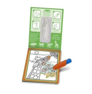 Kolorowanka wodna Safari Melissa&Doug