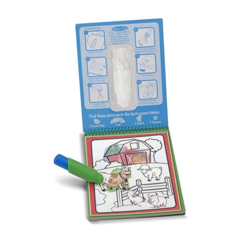 Melissa&Doug Kolorowanka wodna Zwierzaki Melissa&Doug Kolorowanka wodna Zwierzaki