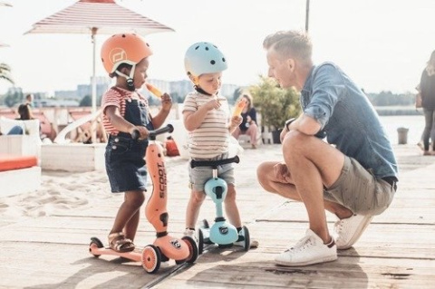 Jeździk i hulajnoga 2w1 ScootandRide Highwaykick 1 Peach Jeździk i hulajnoga 2w1 ScootandRide Highwaykick 1 Peach