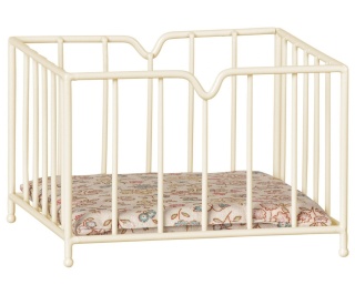 Maileg Kojec - Playpen, Micro, off white