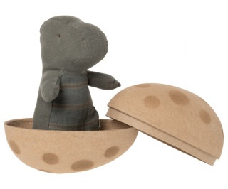 Maileg Maskotka dinozaur w jajku - Gantosaurus in egg, Small - Green