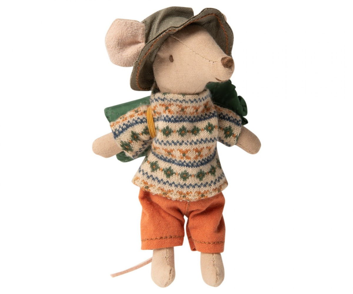 Maileg Myszka podróżnik - Hiker mouse, Big brother Maileg Myszka podróżnik - Hiker mouse, Big brother