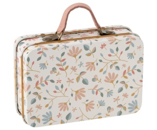 Maileg Walizka na skarby - Metal Suitcase. Merle light