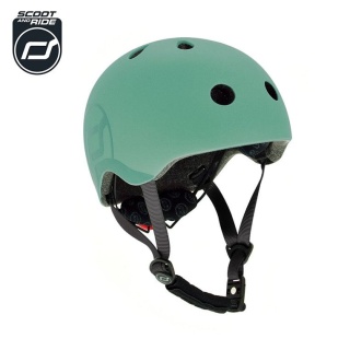 Kask dla dzieci Scootandride S-M Forest