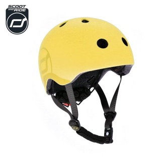 Kask dla dzieci Scootandride S-M Lemon