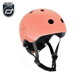 Kask dla dzieci Scootandride S-M Peach