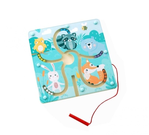 ADAM TOYS Labirynt magnetyczny las