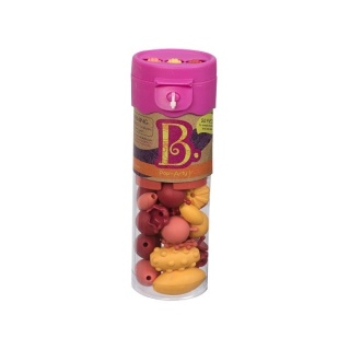 B.Toys B.eauty Pops – zestaw do tworzenia biżuterii – 50 elem. Fuksja
