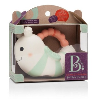 B.Toys Bumble the Bee – gryzak naturalny – PSZCZÓŁKA