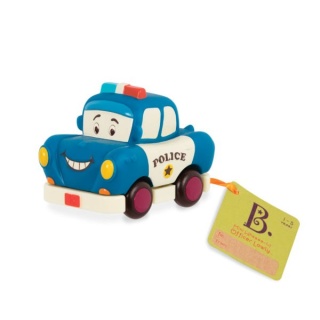 Mini autka sensoryczne z napędem Wheeee-Is! B.Toys - zestaw 3 sztuki