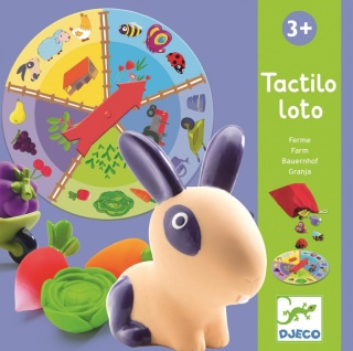 DJECO Gra edukacyjna Lotto farma