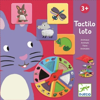 DJECO Gra edukacyjna Lotto ruletka, zwierzaki