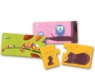 DJECO Gra - łączenie mam i dzieci, puzzle