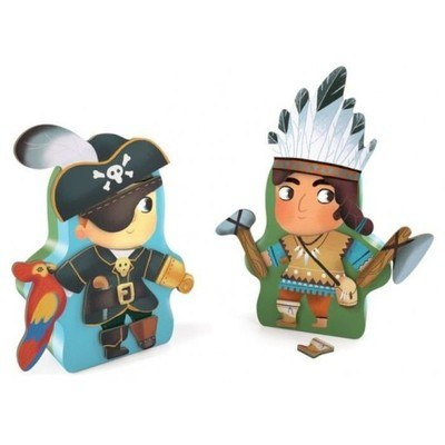 DJECO Magnetyczne puzzle AVENTURA DJECO Magnetyczne puzzle AVENTURA