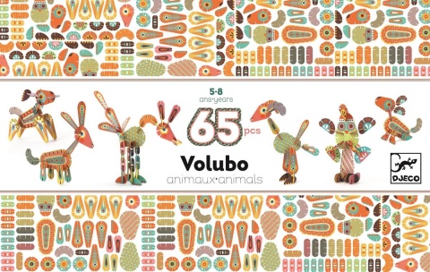 DJECO Puzzle Volubo 3D ZWIERZĄTKA