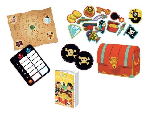 DJECO Zestaw 5 gier Pirate Party