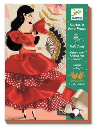 DJECO Zestaw artystyczny FLAMENCO 7-13 lat
