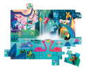 Janod Puzzle z niespodzianką Uczta w Dżungli Janod Puzzle z niespodzianką Uczta w Dżungli