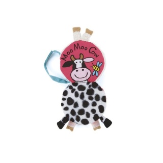 JellyCat - Książeczka z ogonkami My Farm Book 11cm
