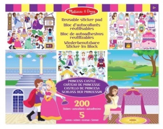 Naklejki wielokrotnego użytku Pałac księżniczki Melissa & Doug