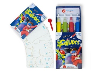 Magiczny piasek do kolorowania Pocket Kit Galaktyka Sabiarelli