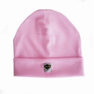 SUPER HOLA Czapka Beanie różowy