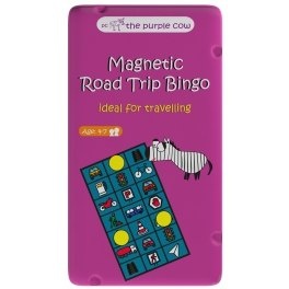 The Purple Cow Gra magnetyczna - Drogowe Bingo