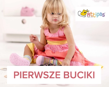 Paputki Attipas pierwsze buciki